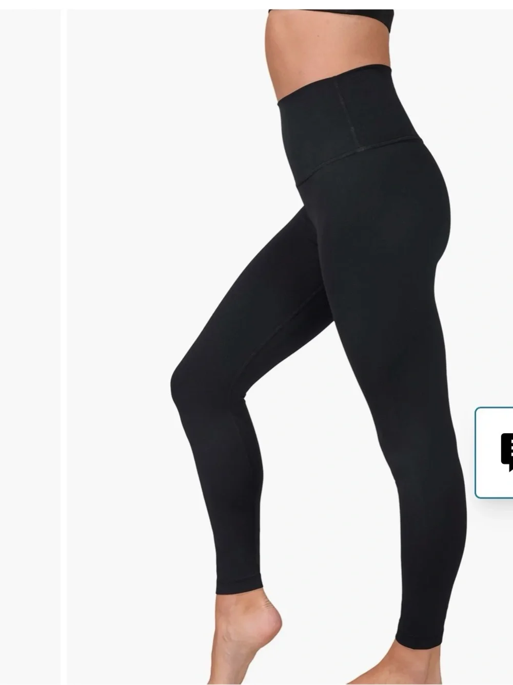 90 Degree By Reflex Black Pocketed High-Waist Leggings - Picture 4 of 6